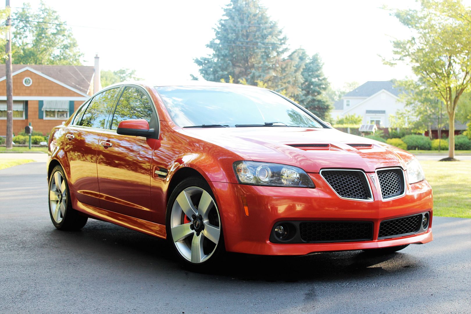 FS 2008 Pontiac G8 GT Ignition Orange Metallic Pontiac G8 Forum